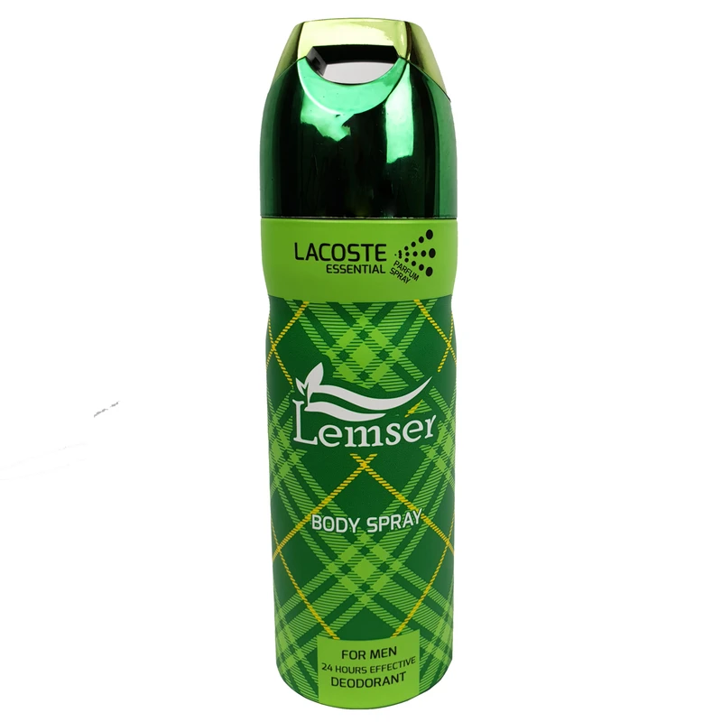 اسپری خوشبوکننده دئودورانت لمسر مدل LACOSTE حجم 200 میلی لیتر