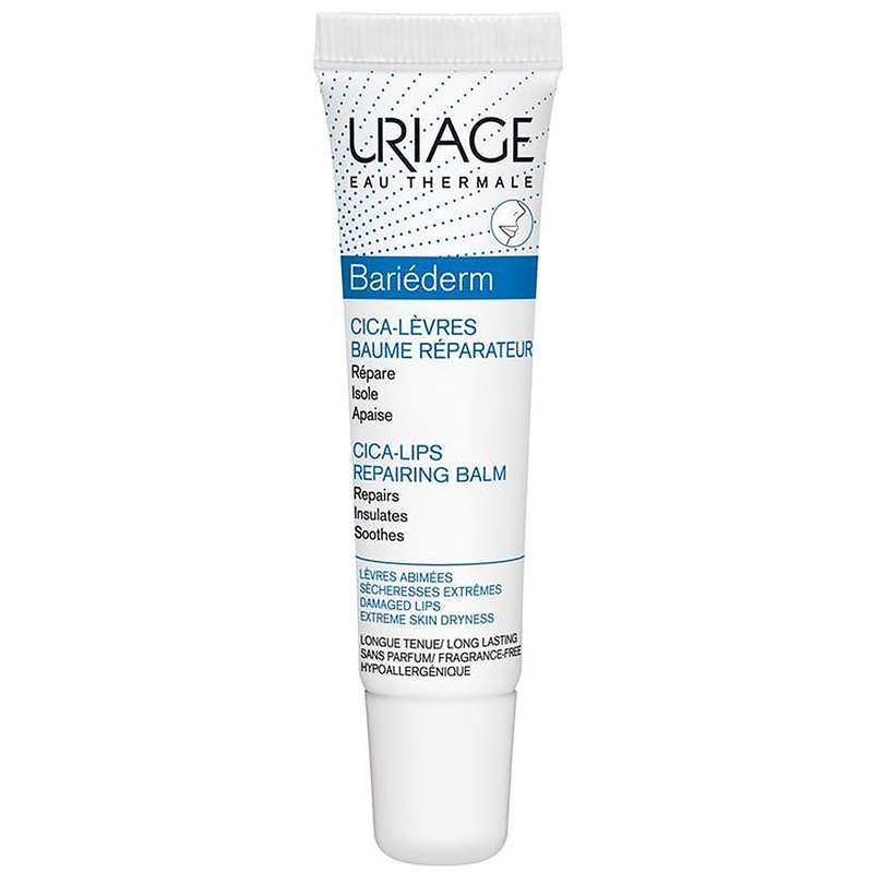 بالم ترمیم کننده لب اوریاژ سری Bariederm مدل Cica Lips حجم 15 میلی لیتر بالم ترمیم کننده لب اوریاژ سری Bariederm مدل Cica Lips حجم 15 میلی لیتر