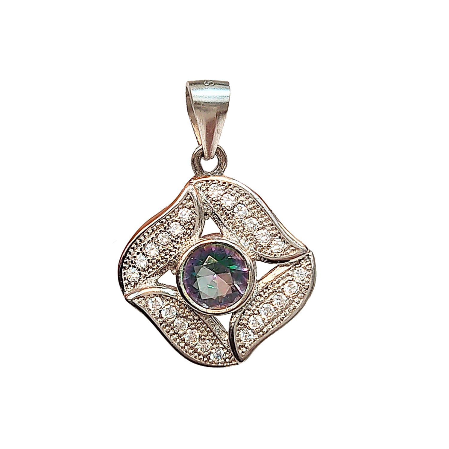 آویز گردنبند نقره زنانه مدل NG2177 آویز گردنبند نقره زنانه مدل NG2177