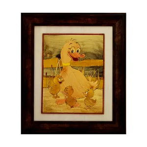 تابلو معرق آپادانا طرح جوجه اردک