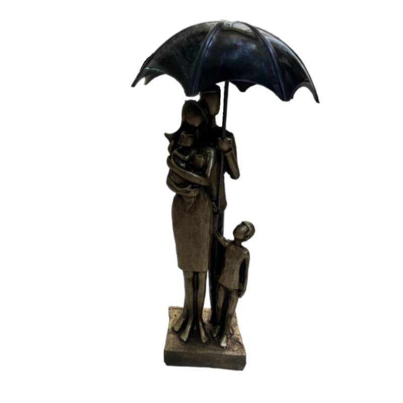 مجسمه دنیا دکوری سرمد مدل خانواده چتری گرافیکی کد 04