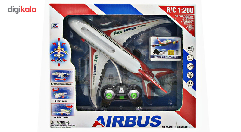 هواپیما کنترلی مدل Airbus 58401