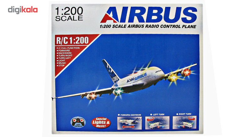 هواپیما کنترلی مدل Airbus 58401