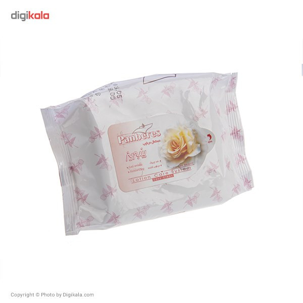 دستمال مرطوب پنبه ریز ضد چروک - بسته 20 عددی