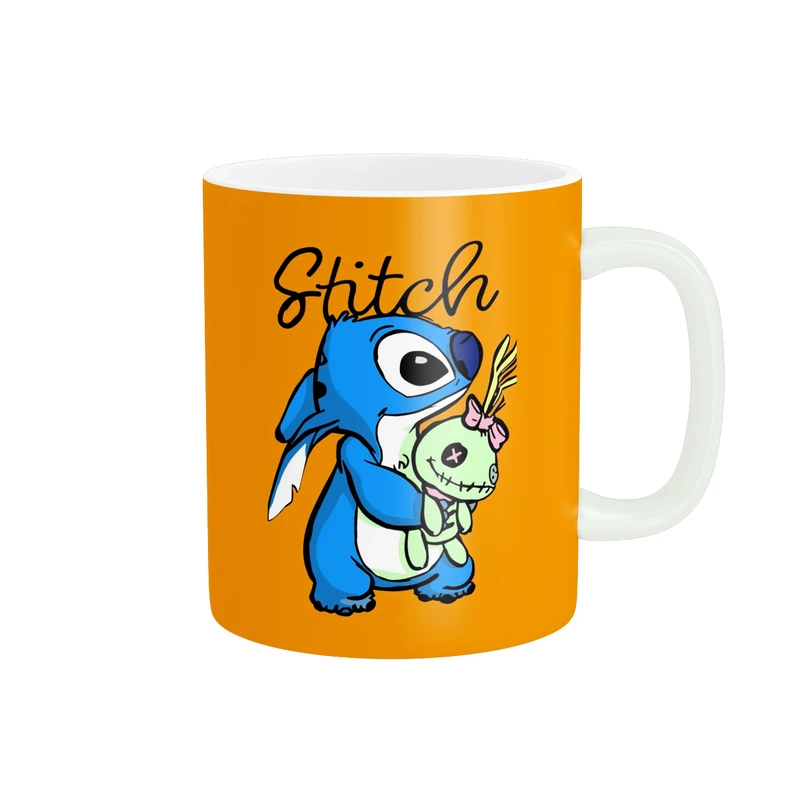 ماگ پادآفرین مدل کارتون استیچ و لیلو Stitch کد PM3821