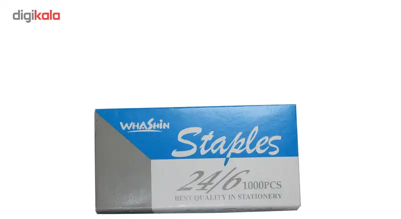 سوزن منگنه واشین سایز 24/6 بسته 1000 عددی