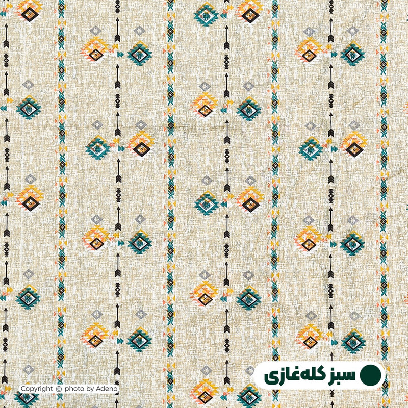 ملحفه میکرو آدنو مدل شهرزاد کد CH155 دونفره سایز 240x240 سانتی متر