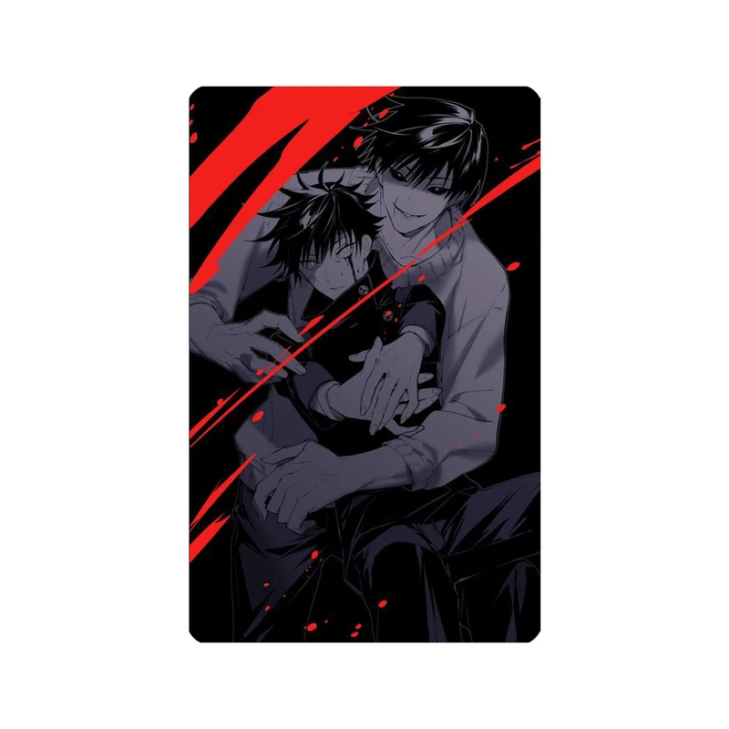 استیکر کارت مدل انیمه طرح جوجوتسو کایسن توجی فوشیگورو Jujutsu Kaisen Toji Fushiguro کد 5277