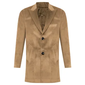 پالتو مردانه مدل مخمل L یقه بلیزر