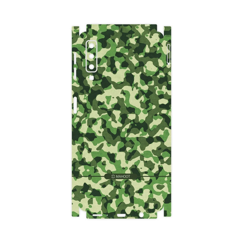 برچسب پوششی ماهوت مدل Army-Green2-Pattern-FullSkin مناسب برای گوشی موبایل سامسونگ Galaxy A7 2018