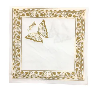 دستمال سفره مدل پروانه بسته 20 عددی