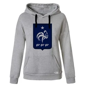 هودی مردانه مدل فرانسه کد HMP002 رنگ طوسی