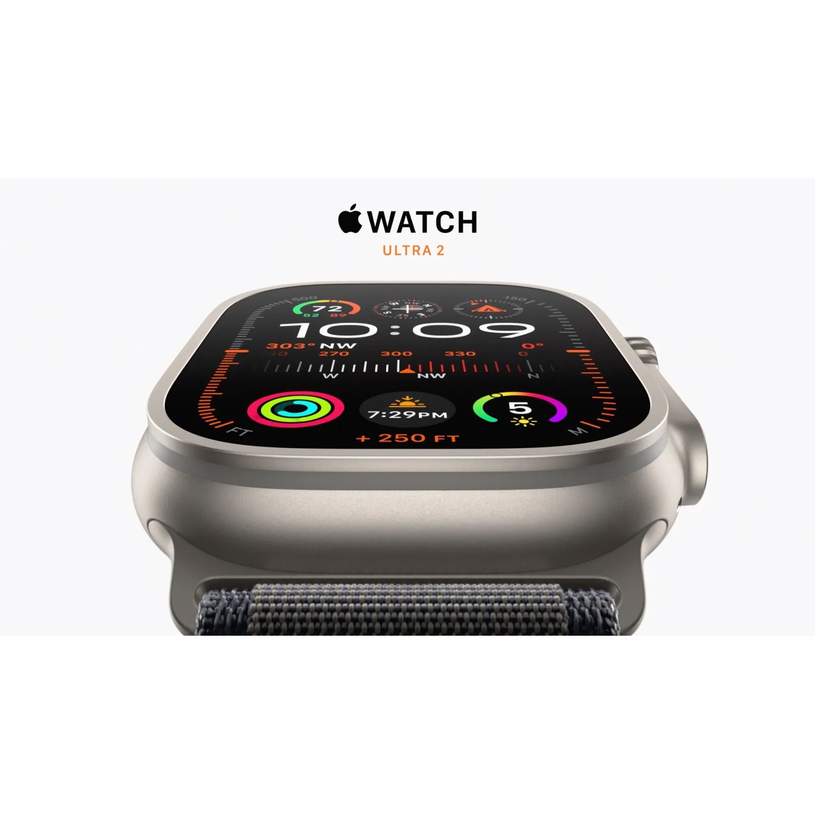 ساعت هوشمند اپل مدل Ultra 2 Titanium Case Ocean Band 49mm -  - 8
