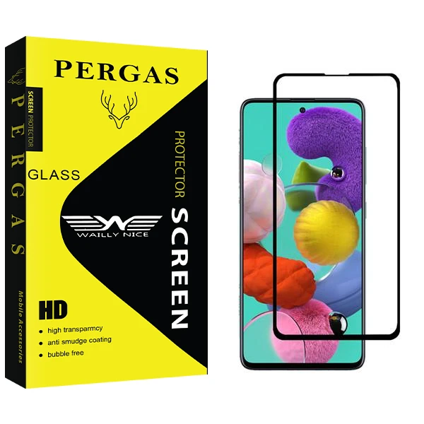 محافظ صفحه نمایش وایلی نایس مدل Pergas مناسب برای گوشی موبایل سامسونگ Galaxy A71