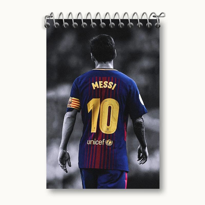 دفتر یادداشت 50 برگ خندالو مدل لیونل مسی کد F1658