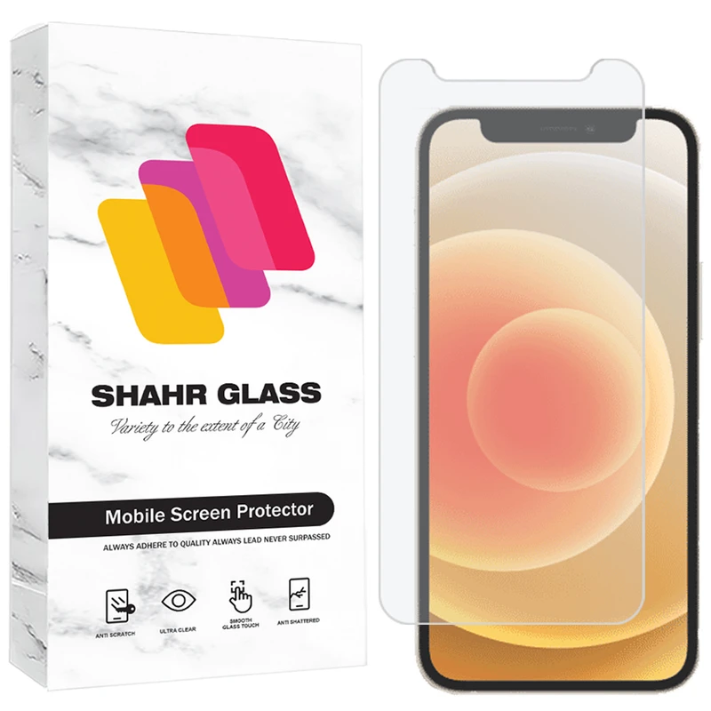محافظ صفحه نمایش شهر گلس مدل SMPLS مناسب برای گوشی موبایل اپل iPhone 12 mini