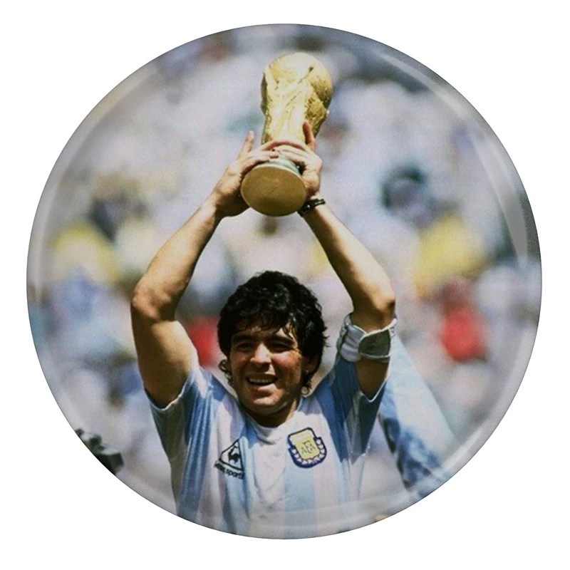 مگنت طرح اسطوره بازیکن فوتبال بارسلونا اسپانیا دیگو مارادونا مدل S5677 