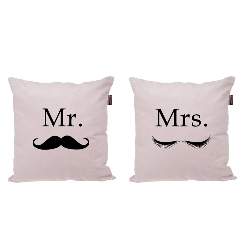 کوسن ناریکو طرح فانتزی مدل ست عاشقانه .Mr. , Mrs کد 02 مجموعه دو عددی