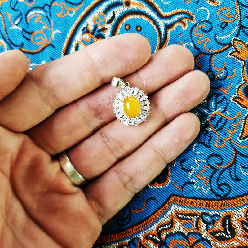 آویز گردنبند زنانه سلین کالا مدل شرف الشمس ce-sha2 آویز گردنبند زنانه سلین کالا مدل شرف الشمس ce-sha2