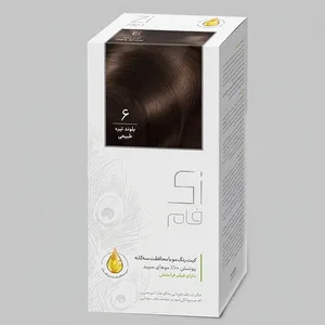 Zi Fam 6 Natural Dark Blonde Hair Color Kit 50 ml