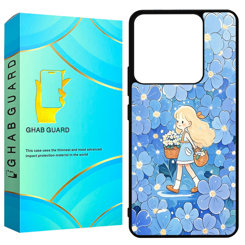 کاور قاب گارد طرح دختر مدل GN14 مناسب برای گوشی موبایل شیائومی Redmi Note 14 5G