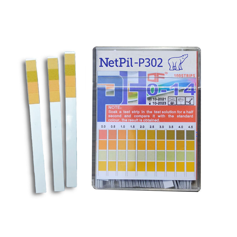 کاغذ پی اچ سنج نت پیل مدل P302 بسته 100 عددی