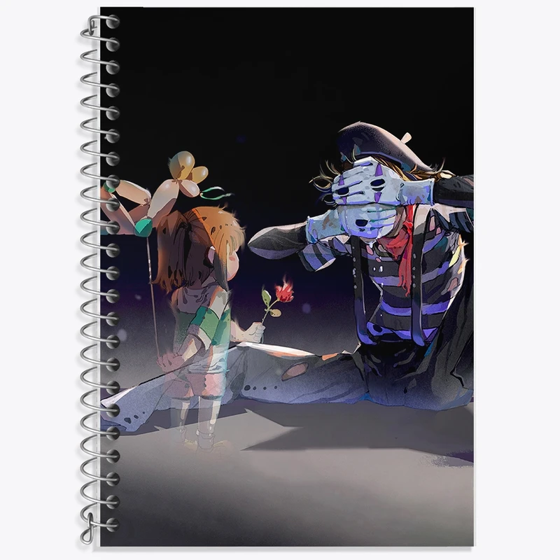 دفتر لغت 50 برگ خندالو طرح انیمه شهر اشباح (Spirited Away) کد F125