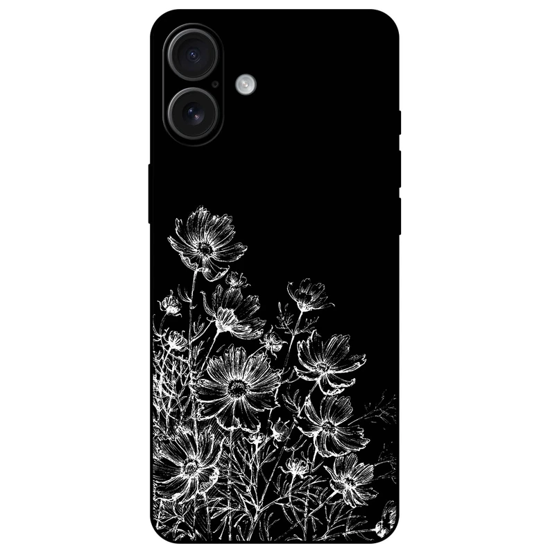 کاور مگافون طرح گل مدل 7274 مناسب برای گوشی موبایل اپل iPhone 16 Plus               