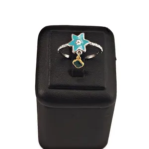 انگشتر طلا 18 عیار گالری آمانژ مدل D315