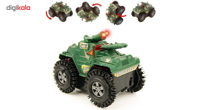 ماشین بازی تانک مدل Fiip Over