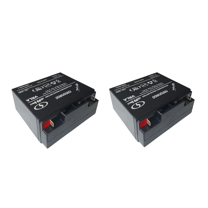 باتری 12 ولت 18 آمپر صبا باتری  مدل 12V-18Ah بسته دو عددی