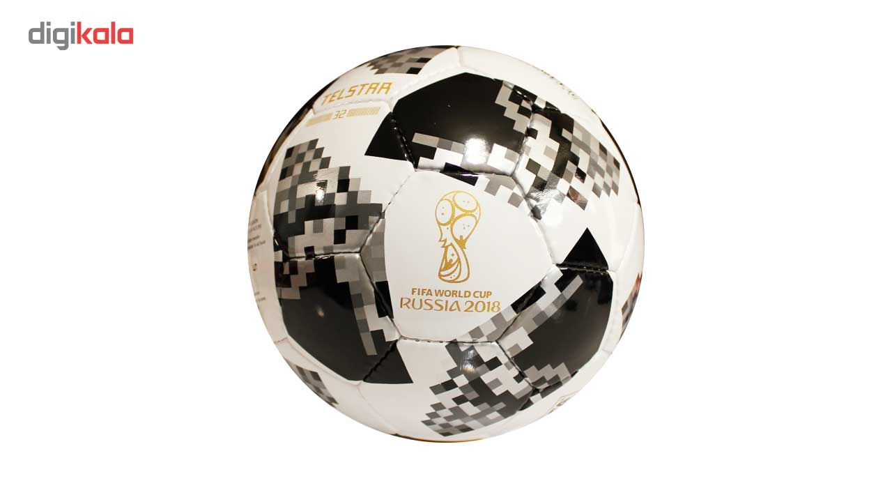 توپ فوتبال تلستار دوختی طرح جام جهانی مدل W156 سایز 5