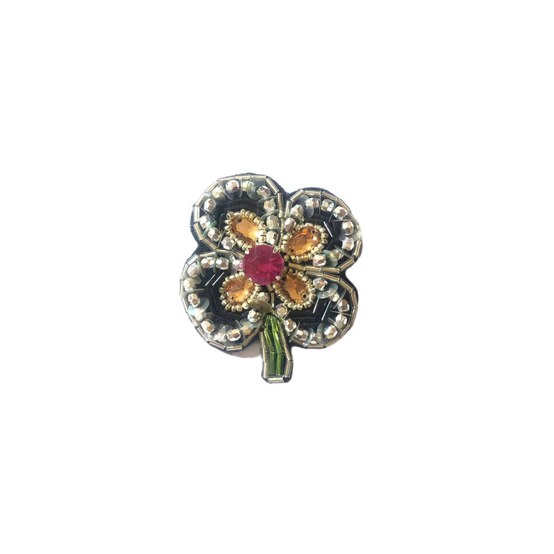 گل سینه دخترانه مدل گل