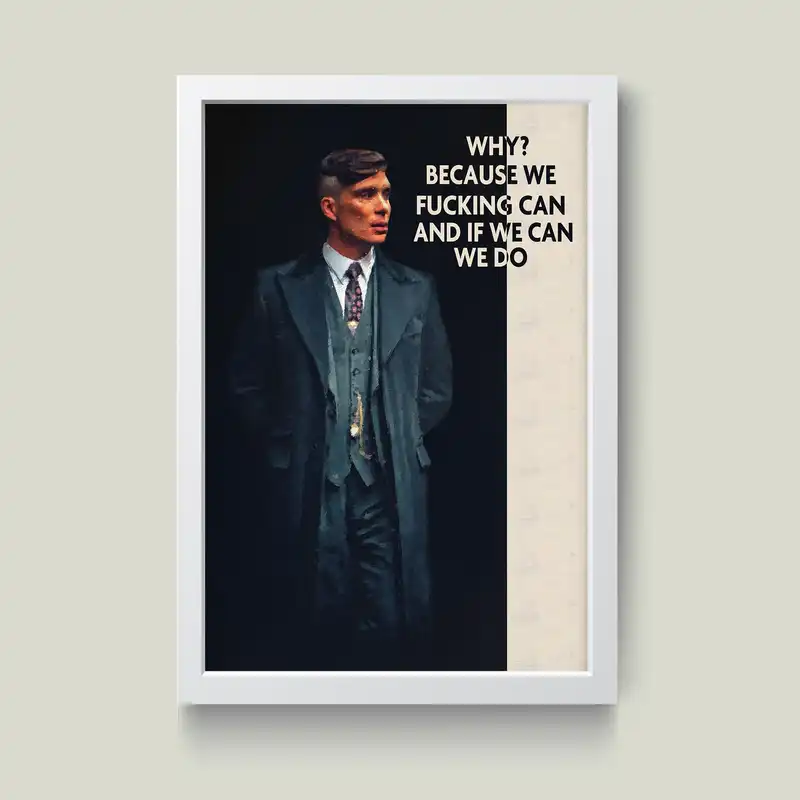 تابلو مدل انگیزشی Tom shelby کدS1620-w