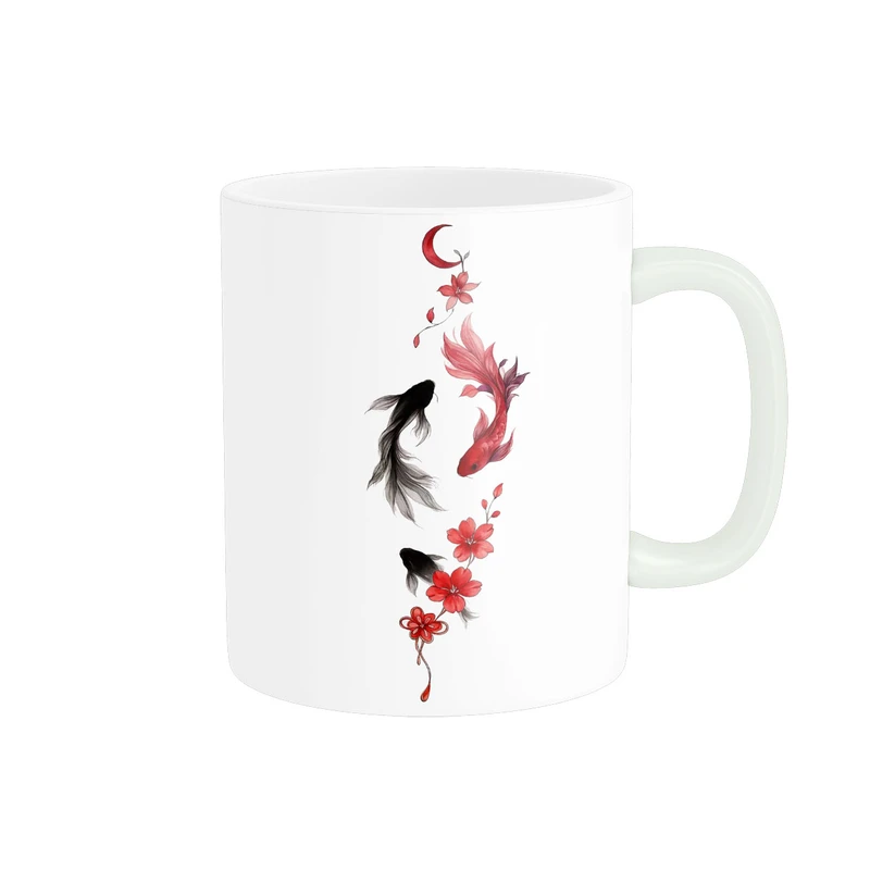 ماگ پاد آفرین مدل ماهی طرح فانتزی بامزه کد 804