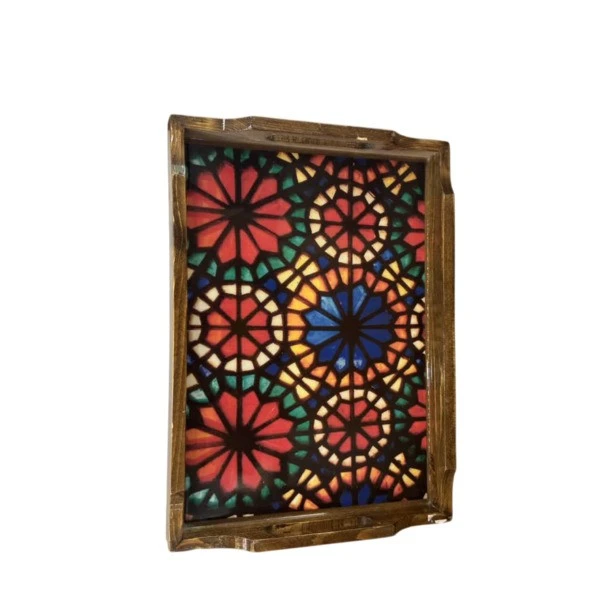 سینی چوبی مدل si6h6