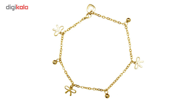 پابند نوژین مدل پاپیون طلایی