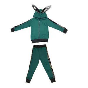 ست سویشرت و شلوارک دخترانه مدل a3213