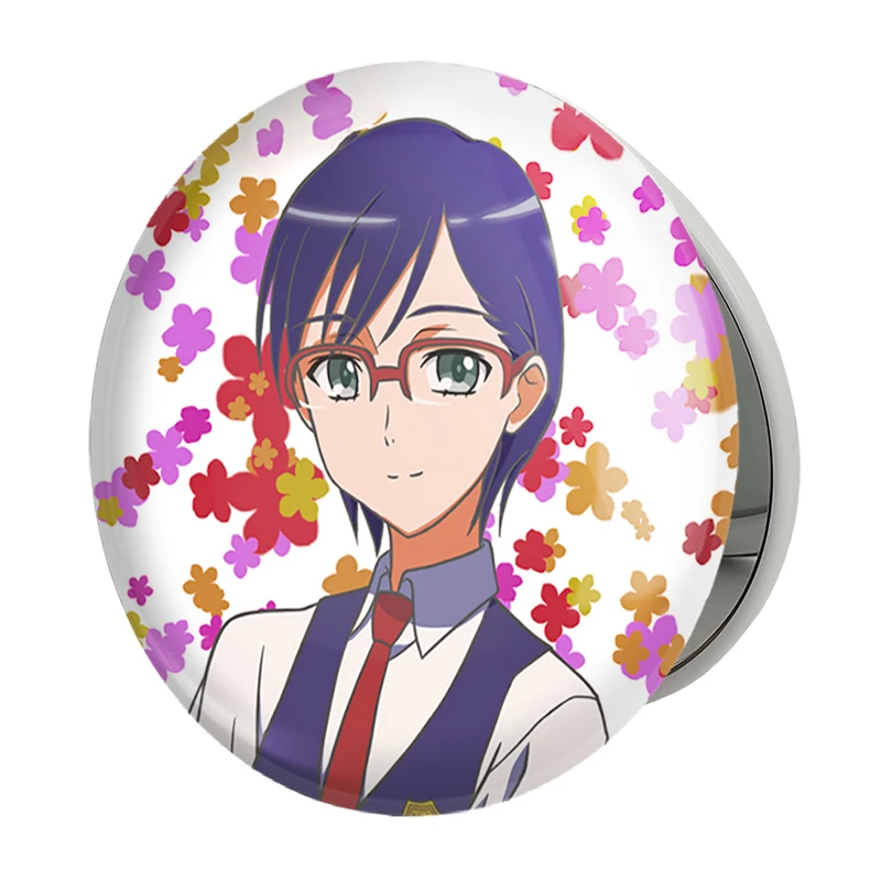 آینه جیبی خندالو طرح میکو، آنجو و تسورومی انیمه آنوهانا مدل تاشو کد 31980