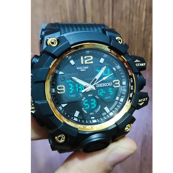 ساعت مچی عقربه ای بچگانه مدل DUAL TIME
