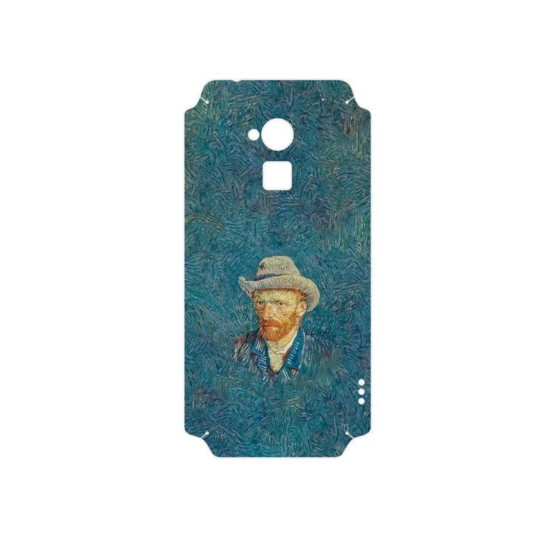 برچسب پوششی ماهوت مدل Self portrait with a gray felt hat مناسب برای گوشی موبایل اچ تی سی One Max