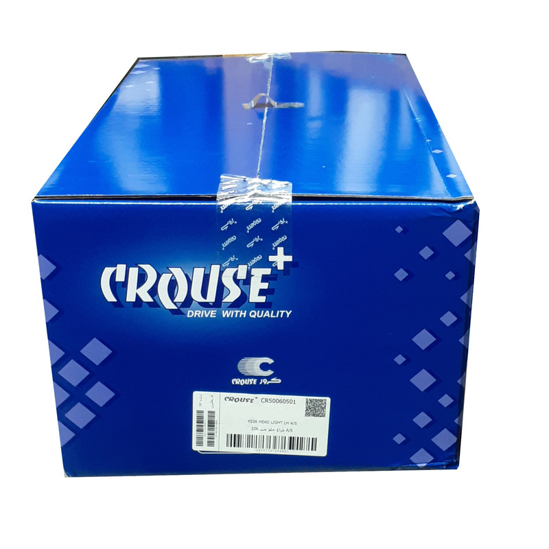 چراغ جلو چپ کروز پلاس کد CR500605 مناسب برای پژو 206 3 در وبزینر چراغ جلو چپ کروز پلاس کد CR500605 مناسب برای پژو 206