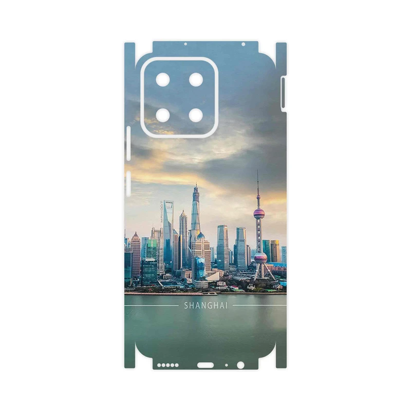 برچسب پوششی ماهوت مدل Shanghai_City-FullSkin مناسب برای گوشی موبایل آنر X7c