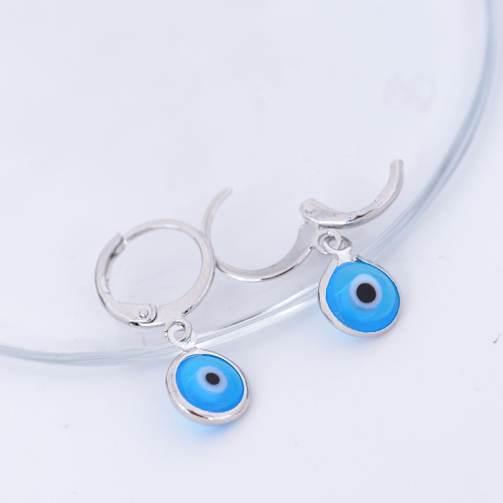 گوشواره زنانه ماصرم مدل چشم نطر GO1691 -  - 3