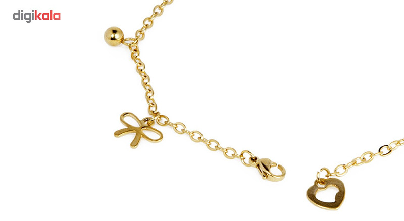 پابند نوژین مدل پاپیون طلایی