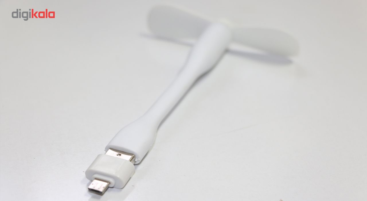 پنکه همراه مدل Mini USB به همراه مبدل USB به micro USB main 1 2