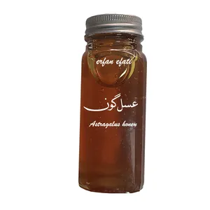 عسل گون بدون تغذیه کل چرمی - 400 گرم