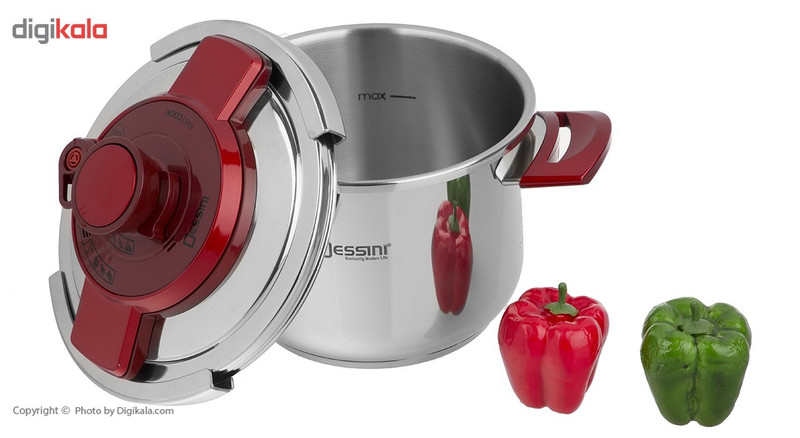 زودپز دوقلو دسینی مدل Twin Fastcook گنجایش 7 و 4 لیتر