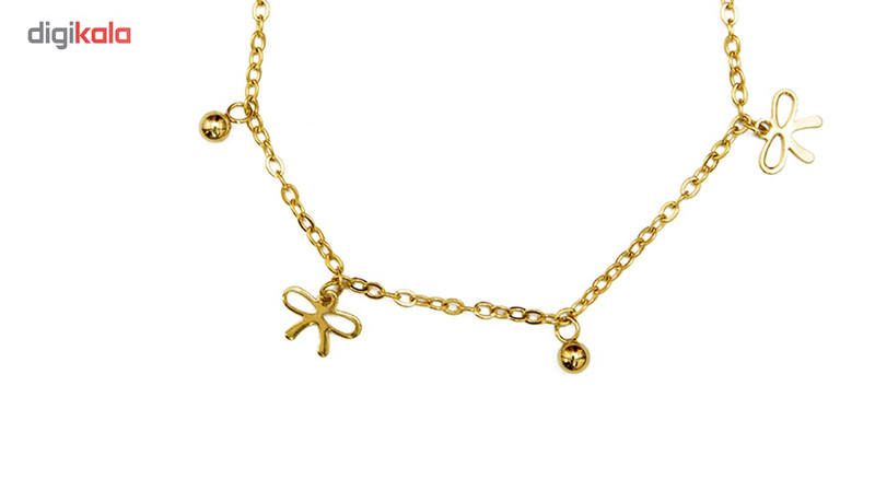 پابند نوژین مدل پاپیون طلایی