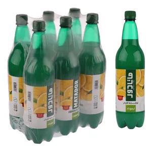 نوشابه لیموناد گازدار ماتادور - 1 لیتر بسته 6 عددی 